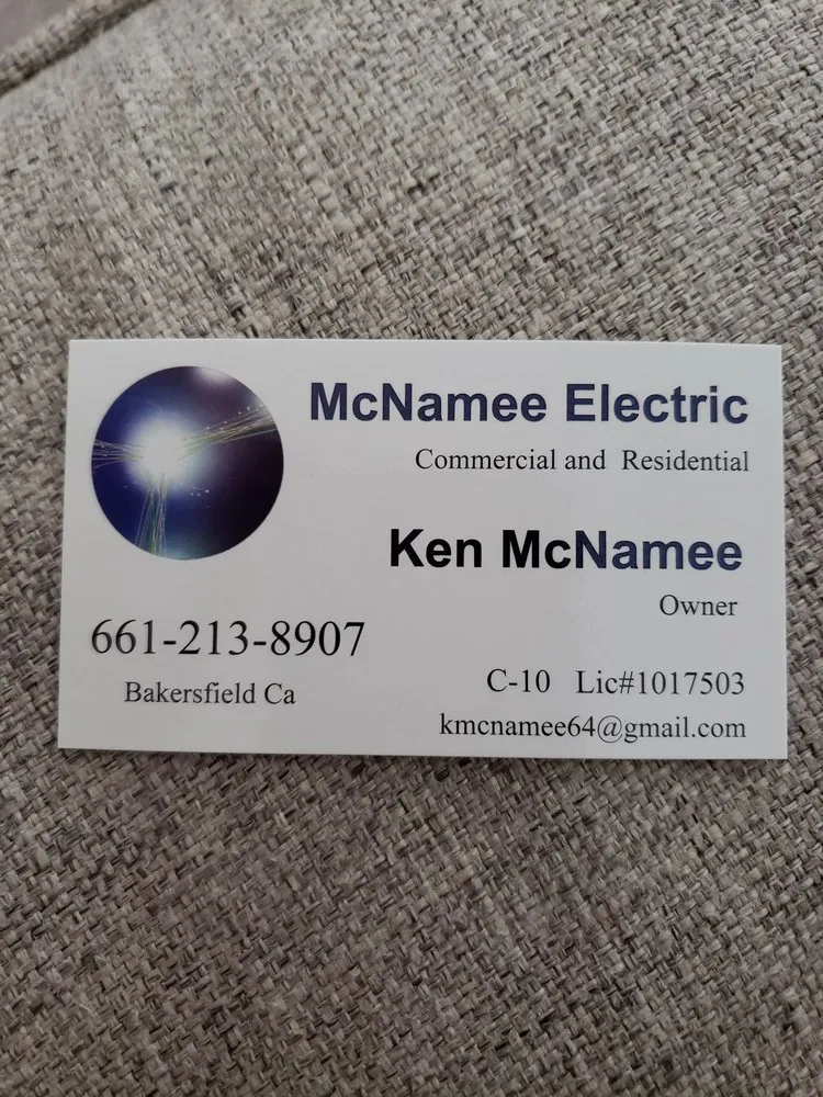 Slide of McNamee Electric
