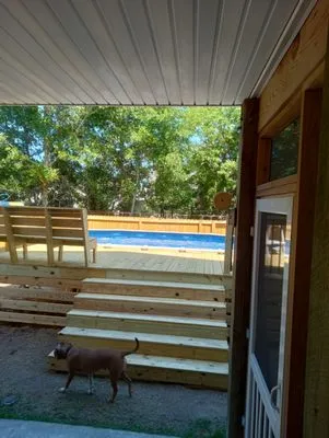 ME&B Decks & Handyman Services Logo