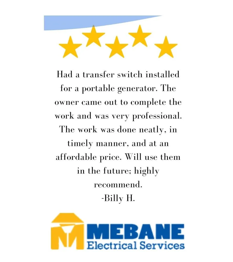 Trusted wiring installation experts serving , - Mebane Electrical Services