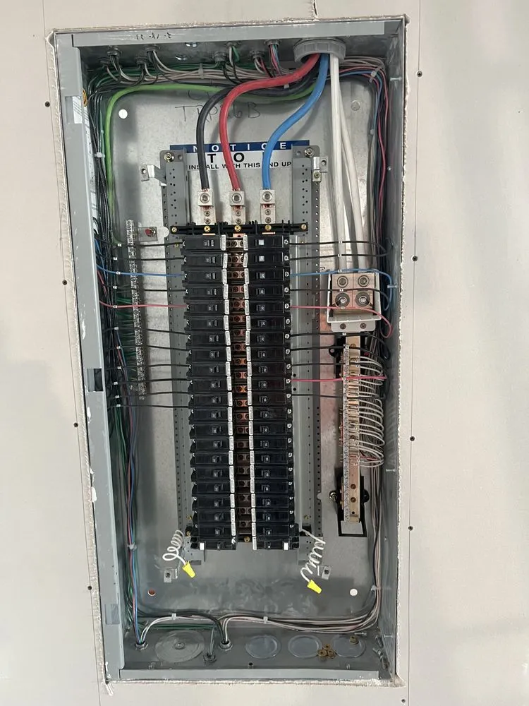 Expert electrician providing panel upgrade in Uxbridge, MA - Medo Electrical  Services