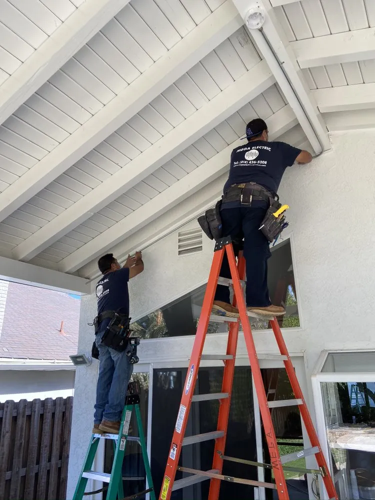 Slide of Mega Electric Services