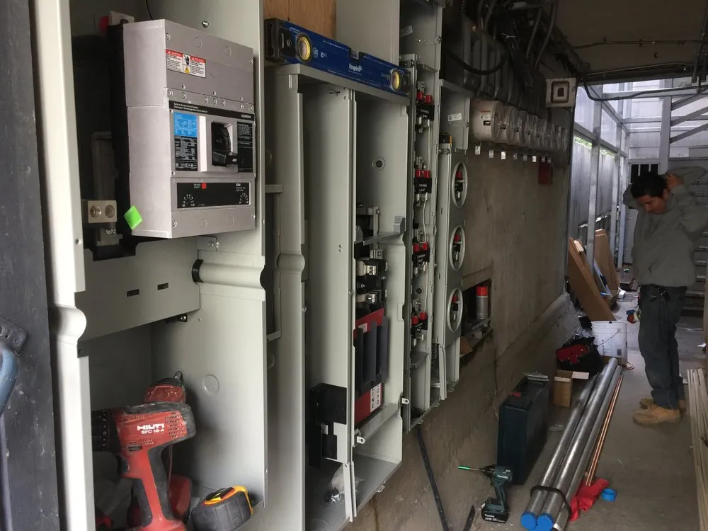 Slide of Mega Electrical Works