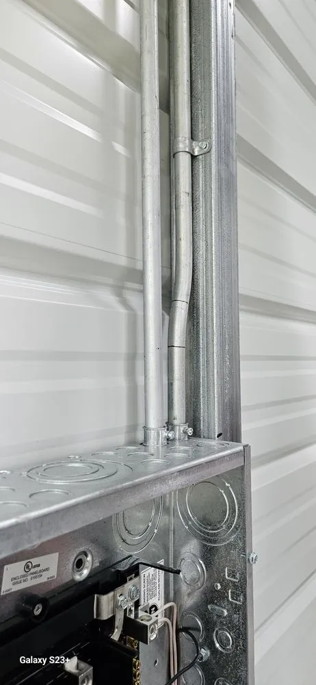 Licensed electrician providing panel upgrade in , 