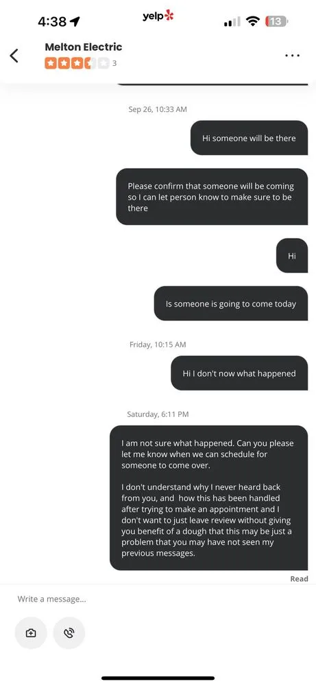 Slide of Melton Electric