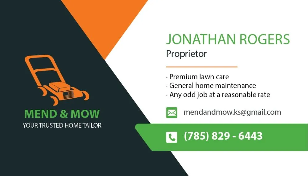 Slide of Mend And Mow