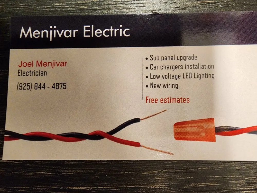 Slide of Menjivar Electric