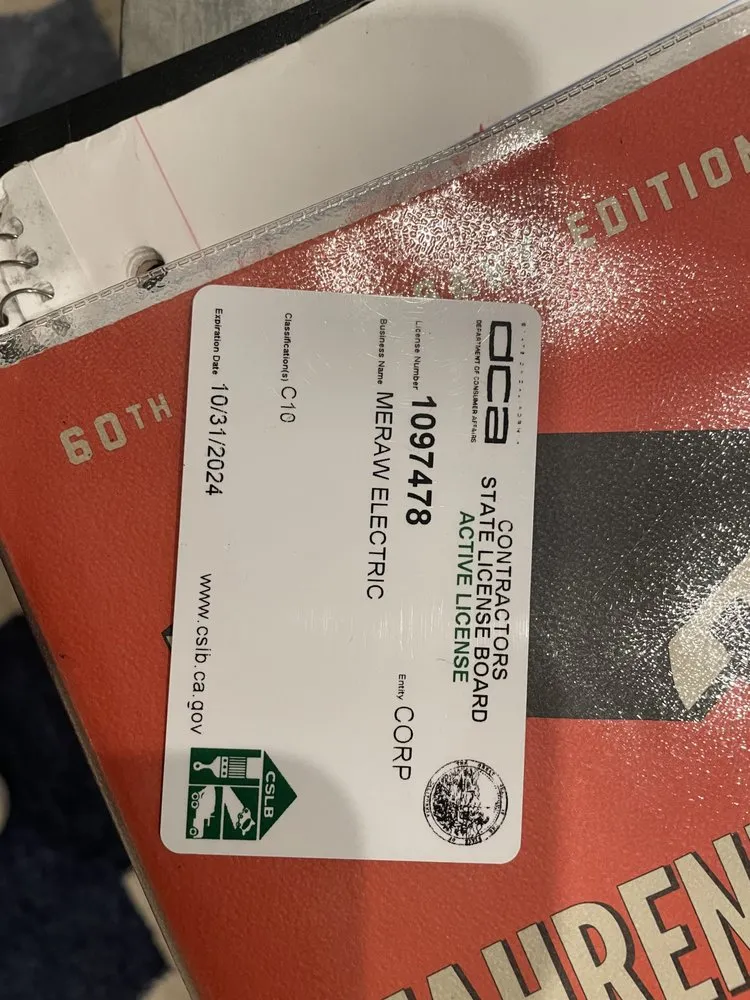 Slide of Meraw Electric