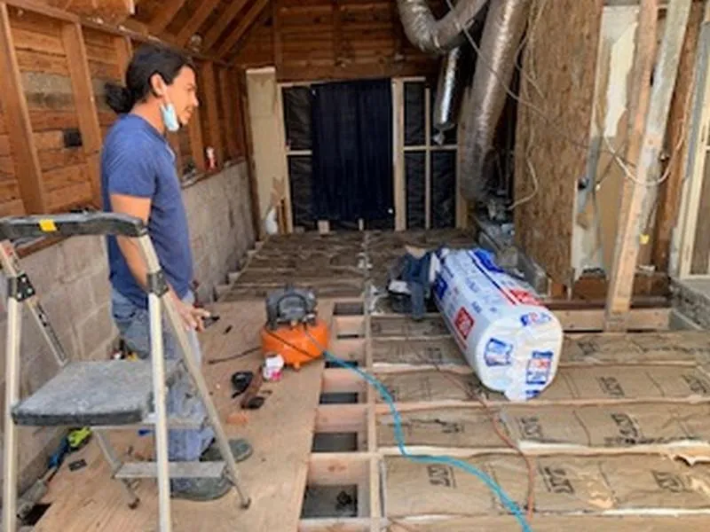 Slide of Merino Construction