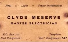 Slide of Meserve Electric