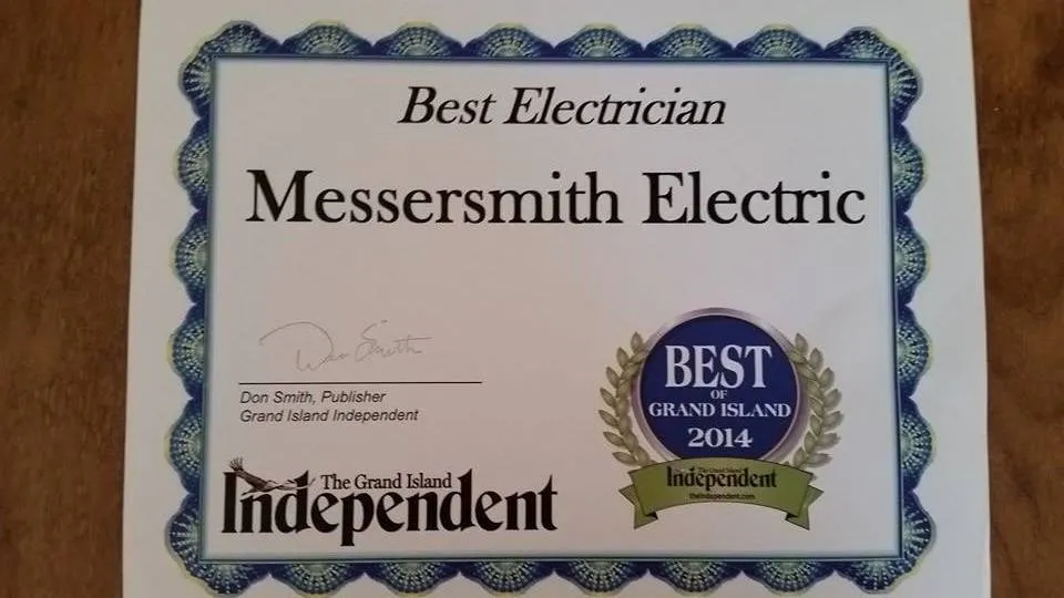 Slide of Messersmith Electric