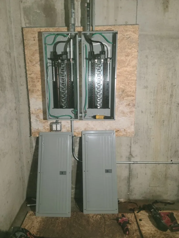 Professional panel upgrade in , by Met Group