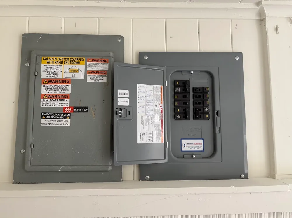 Slide of Meter Electric