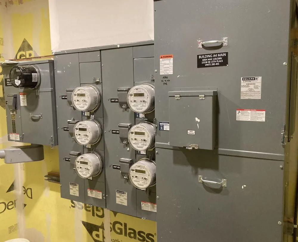 Slide of Meter Electric