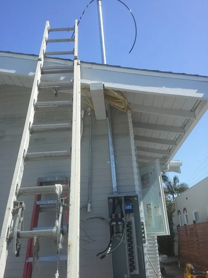 Professional electrician providing wiring installation in , 