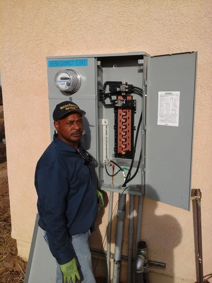 Slide of Metrius Electrical Services