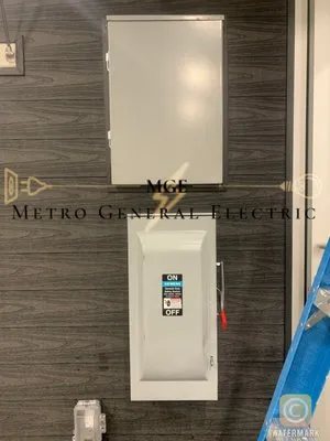 Metro General Electric Logo