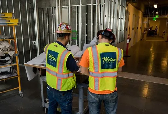 Metropolitan Electrical Construction Logo