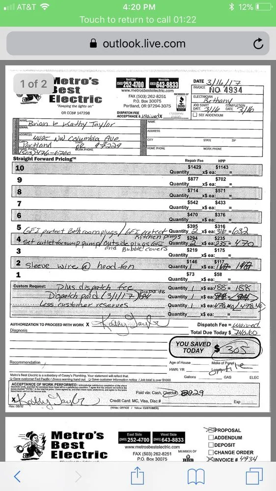 Slide of Metro's Best Electric