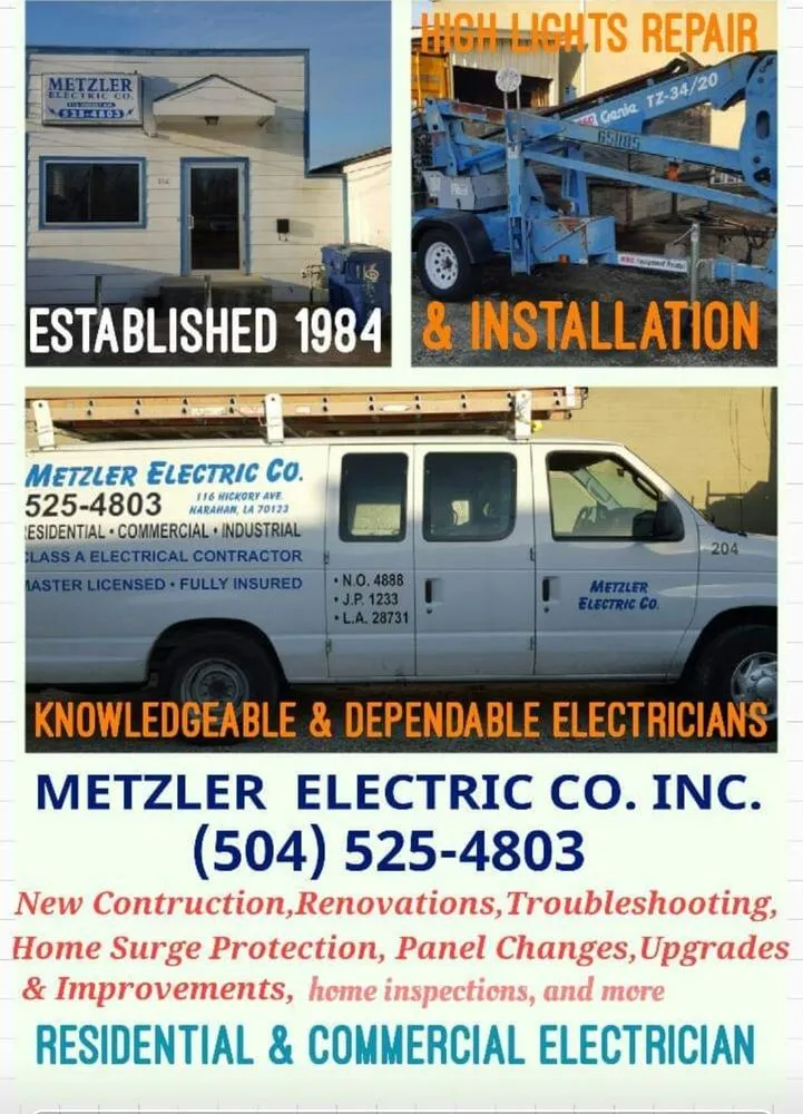 Slide of Metzler Electric