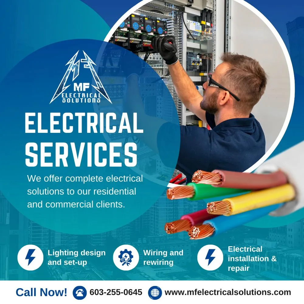 Slide of MF Electrical Solutions