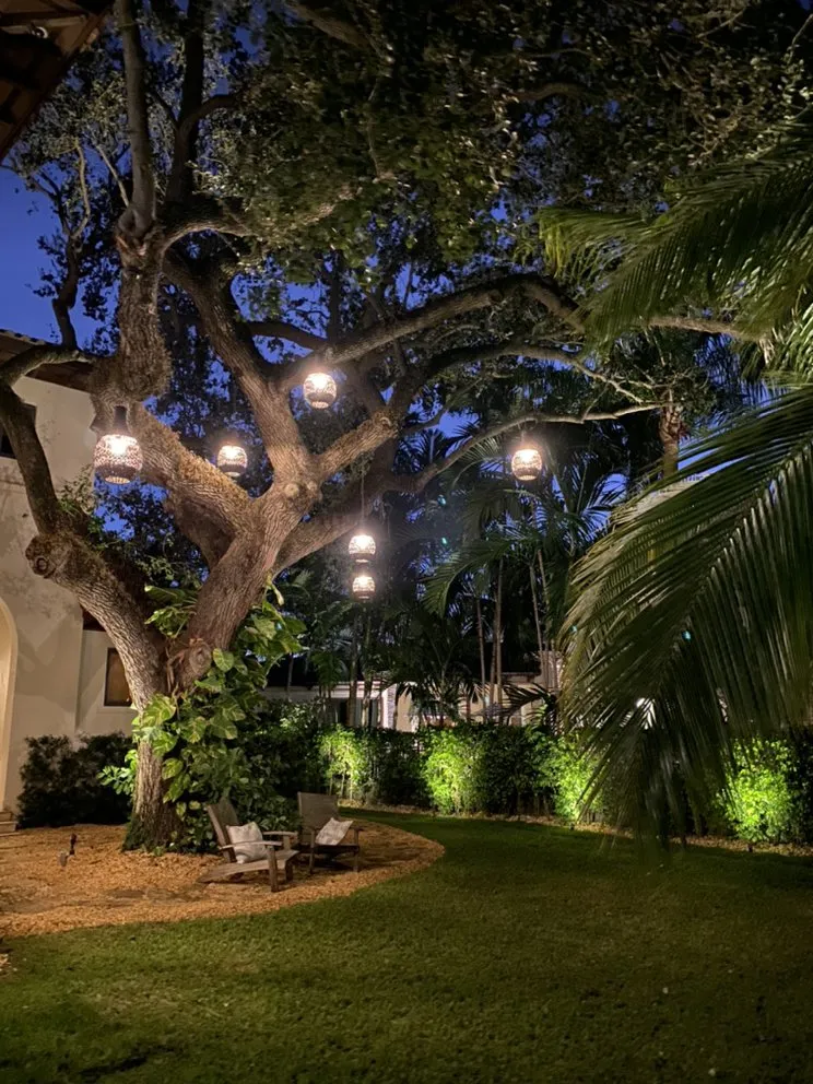 Slide of Miami Landscape Lighting