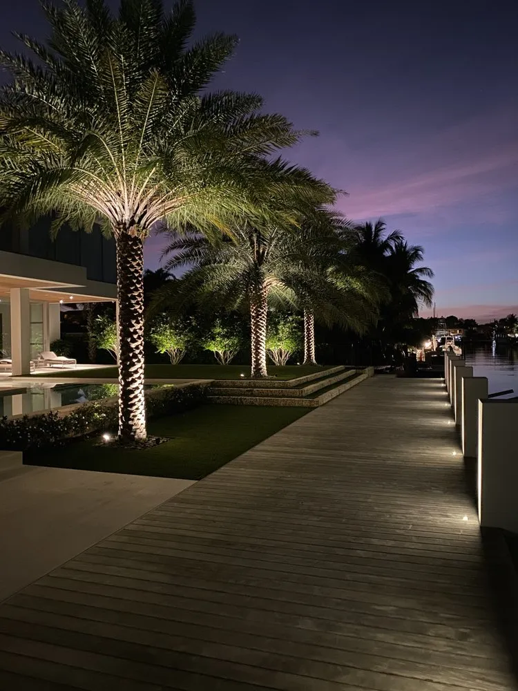 Slide of Miami Landscape Lighting