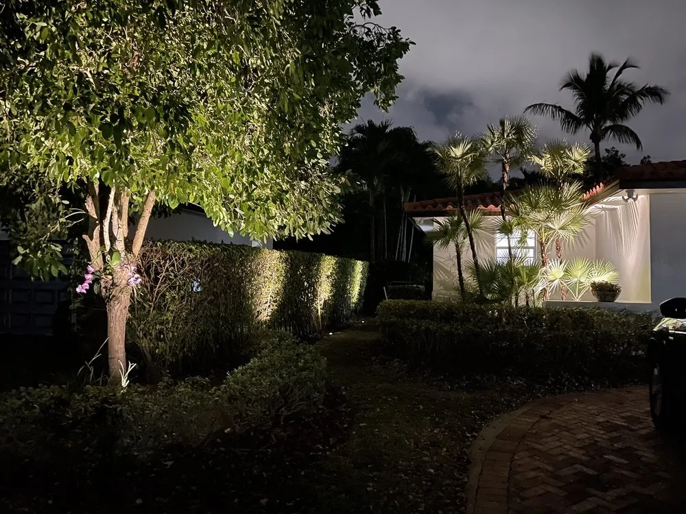 Slide of Miami Landscape Lighting