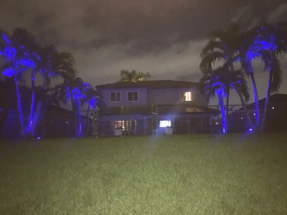 Slide of Miami Landscape Lighting