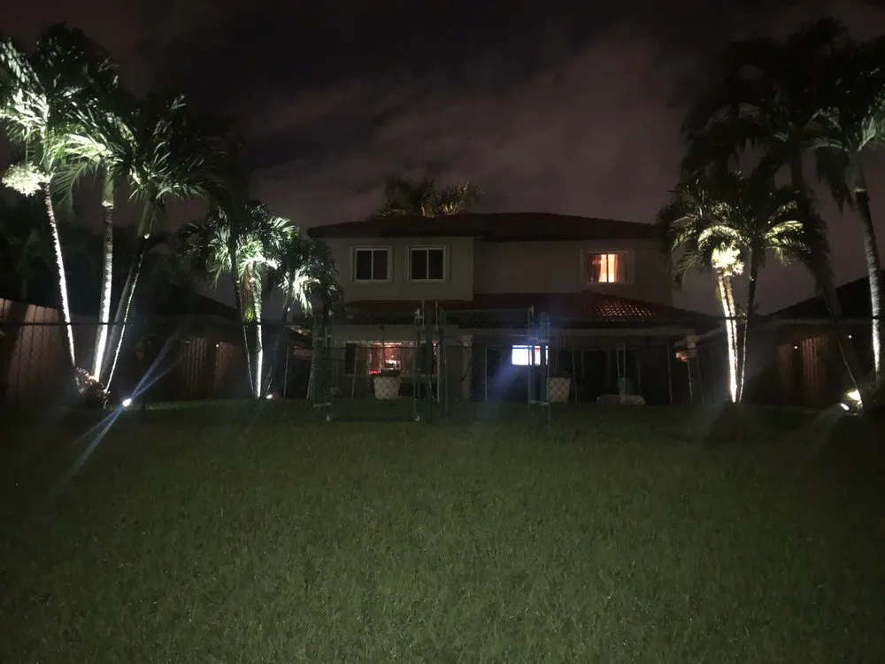 Slide of Miami Landscape Lighting