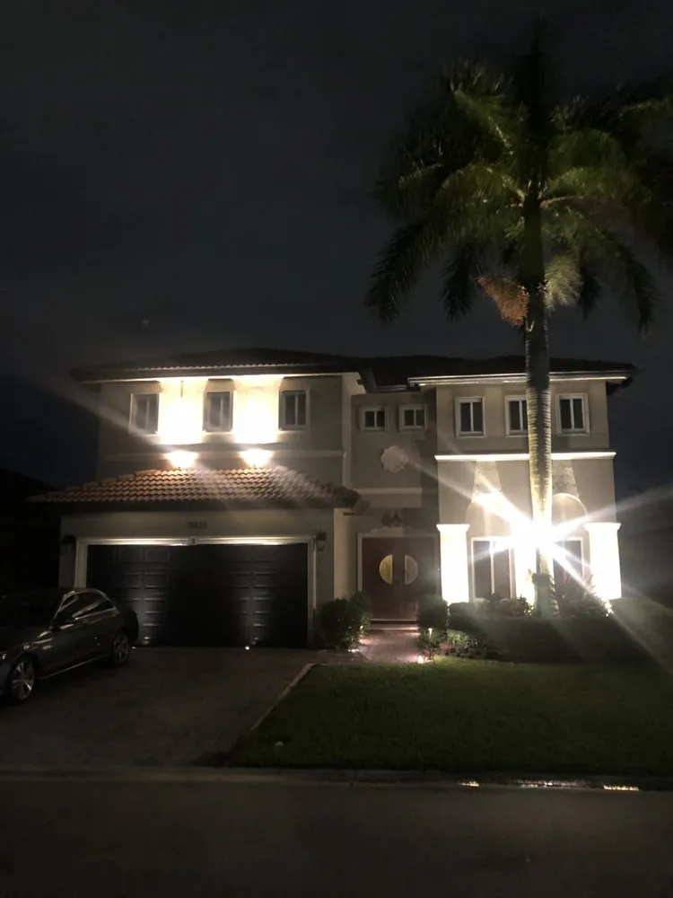 Slide of Miami Landscape Lighting