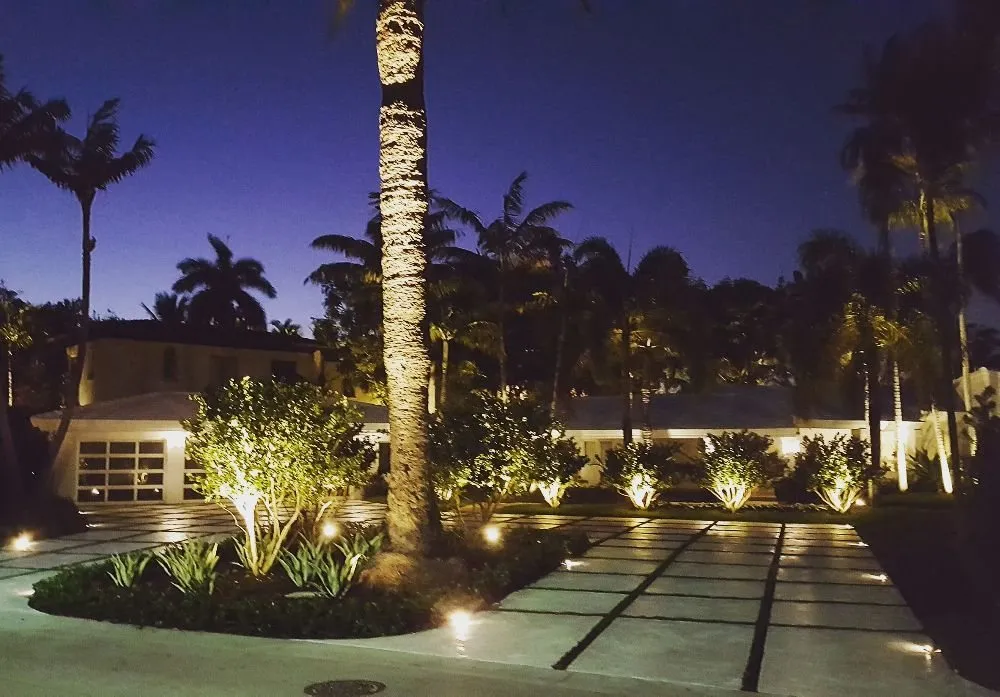 Slide of Miami Landscape Lighting