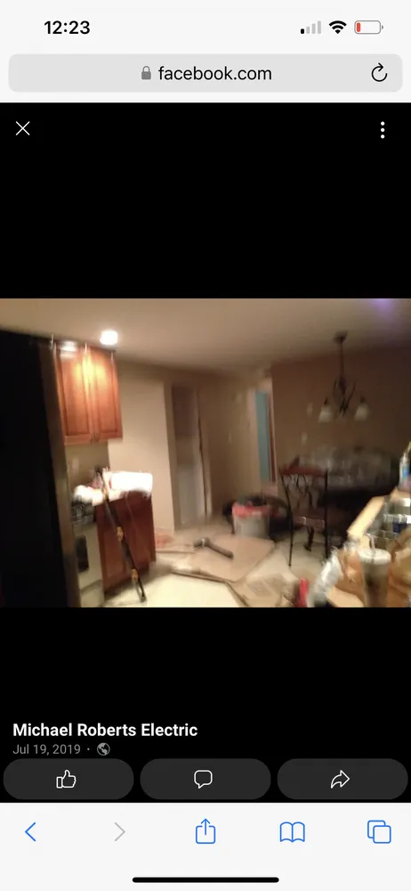 Slide of Michael J Roberts Electrician