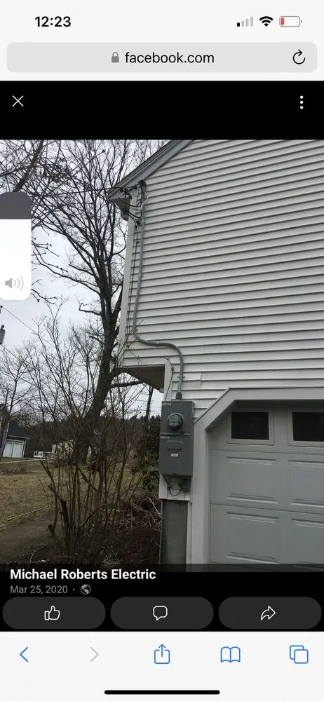 Slide of Michael J Roberts Electrician