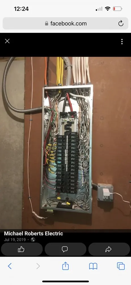 Slide of Michael J Roberts Electrician