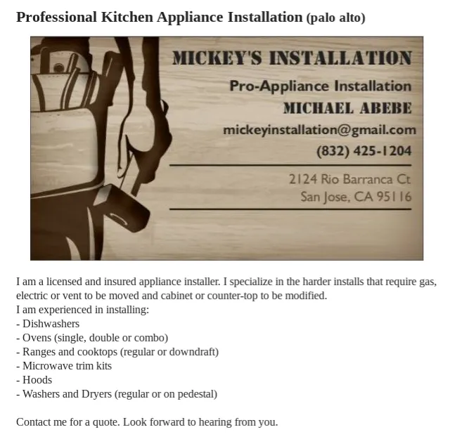 Slide of Mickey's Installation