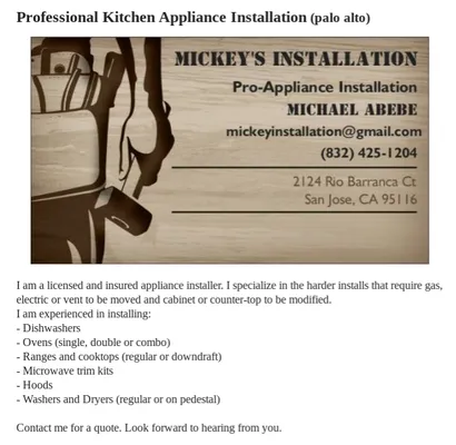 Mickey's Installation Logo