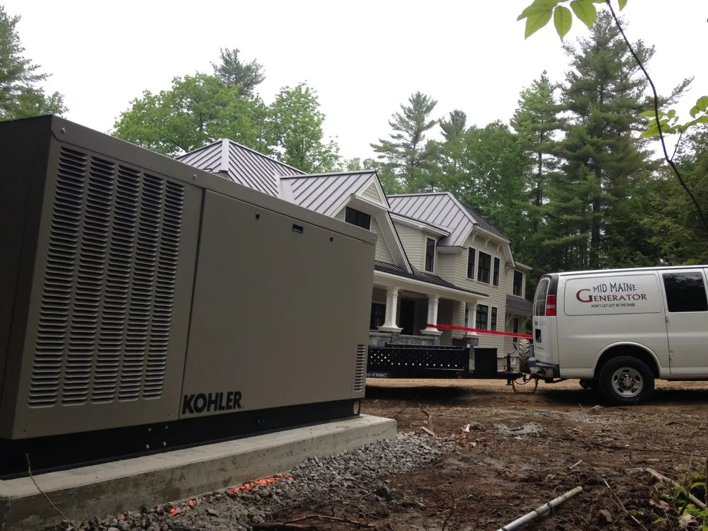 Slide of Mid Maine Generator
