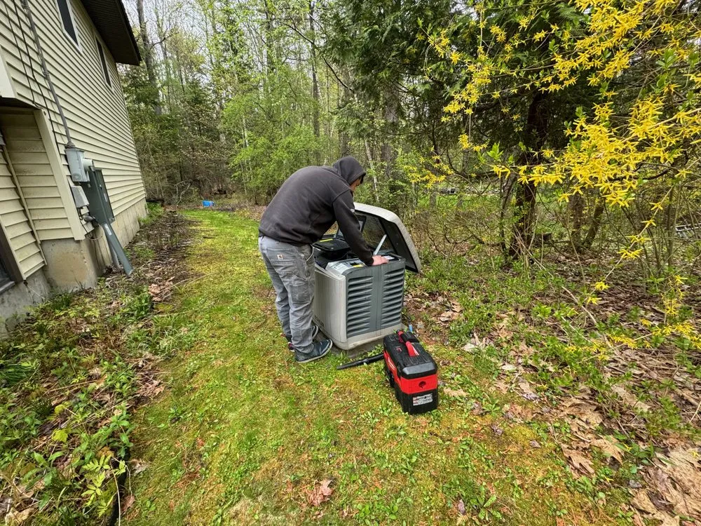 Slide of Mid Maine Generator