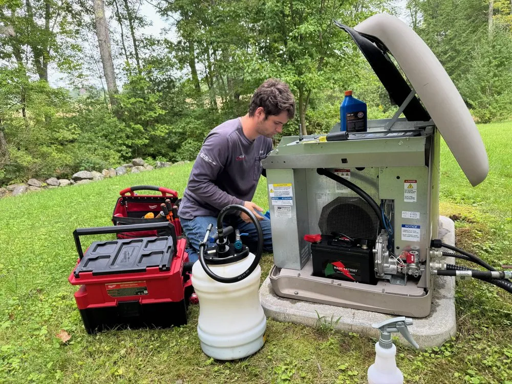 Slide of Mid Maine Generator