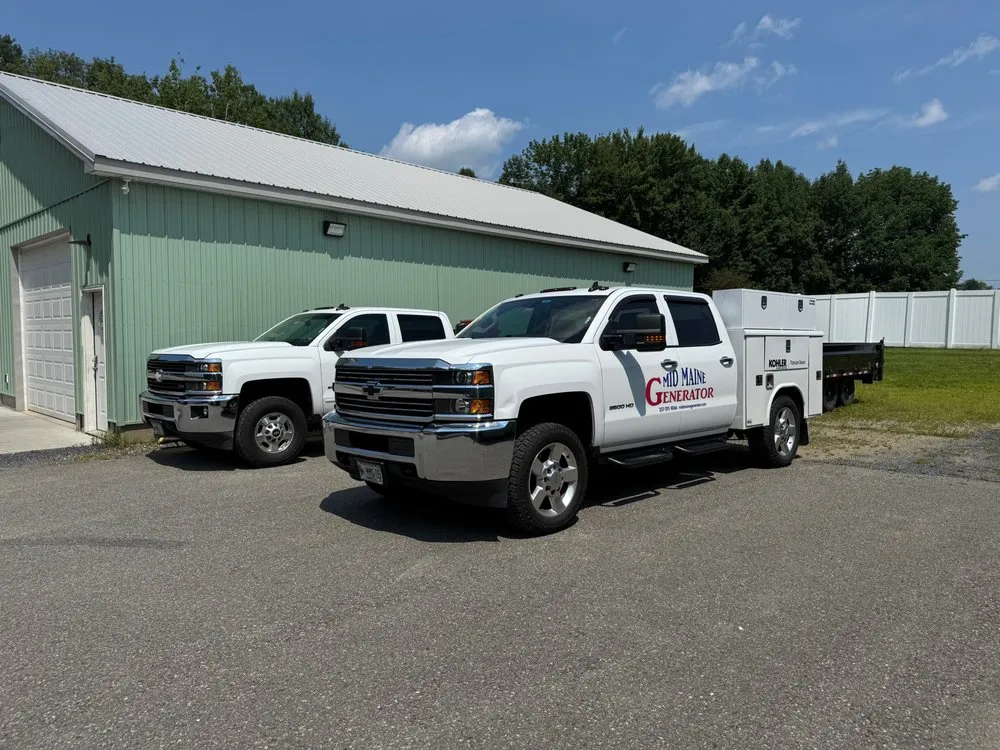 Slide of Mid Maine Generator