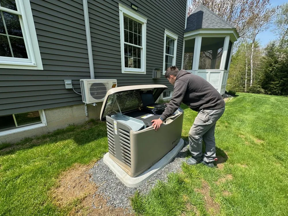 Slide of Mid Maine Generator