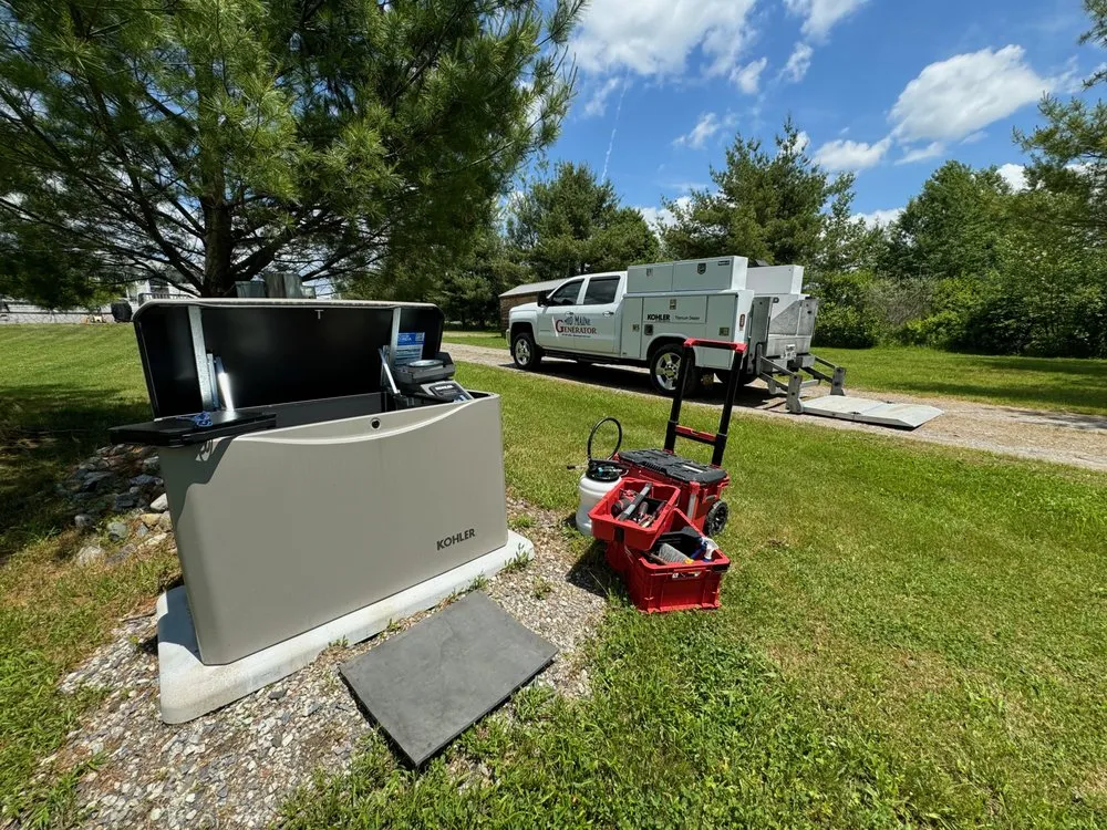 Slide of Mid Maine Generator
