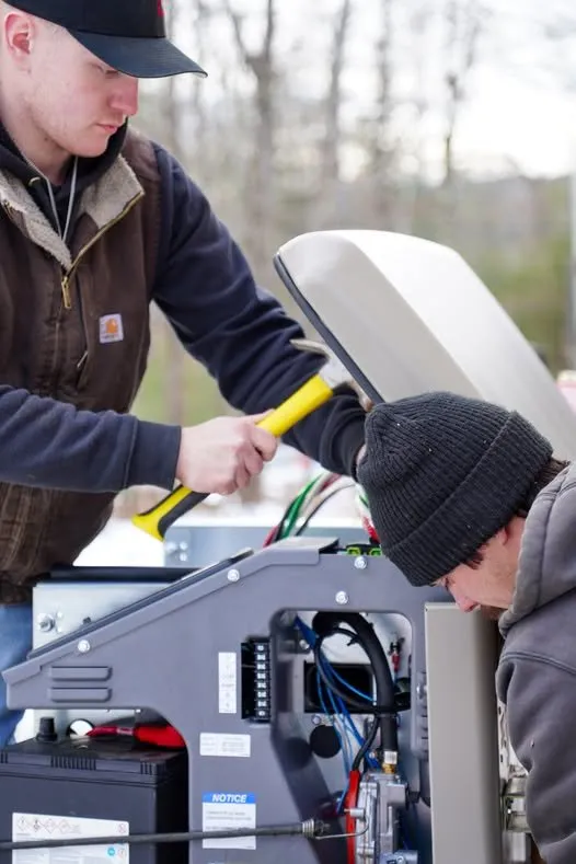 Slide of Mid Maine Generator