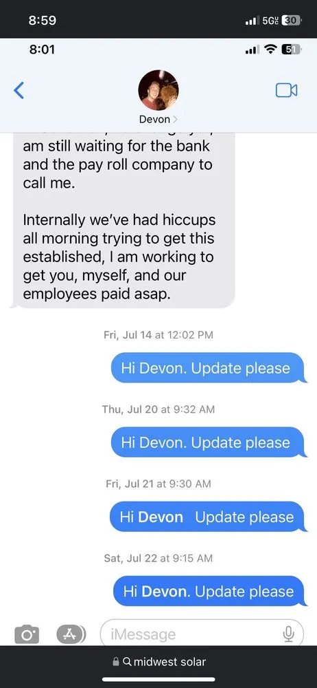 Slide of Midwest Solar