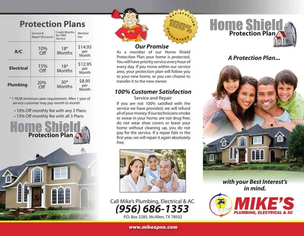 Slide of Mighty Mike's Plumbing, Electrical & HVAC