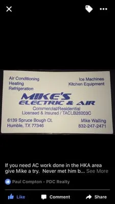 Mike's Electric and Air Logo