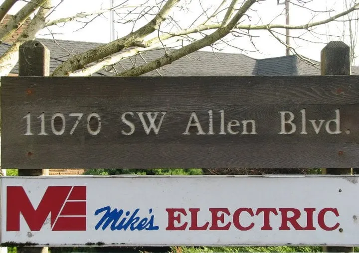 Slide of Mike's Electric