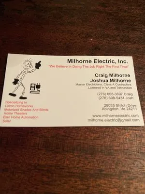 Milhorn Electric Logo