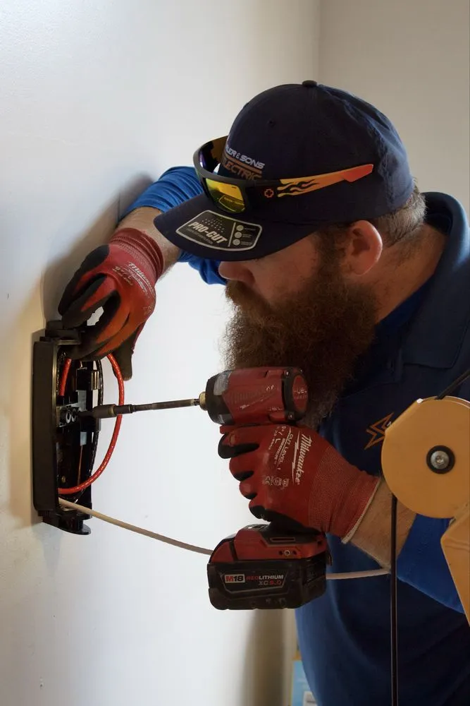 Slide of Miller and Sons Electric