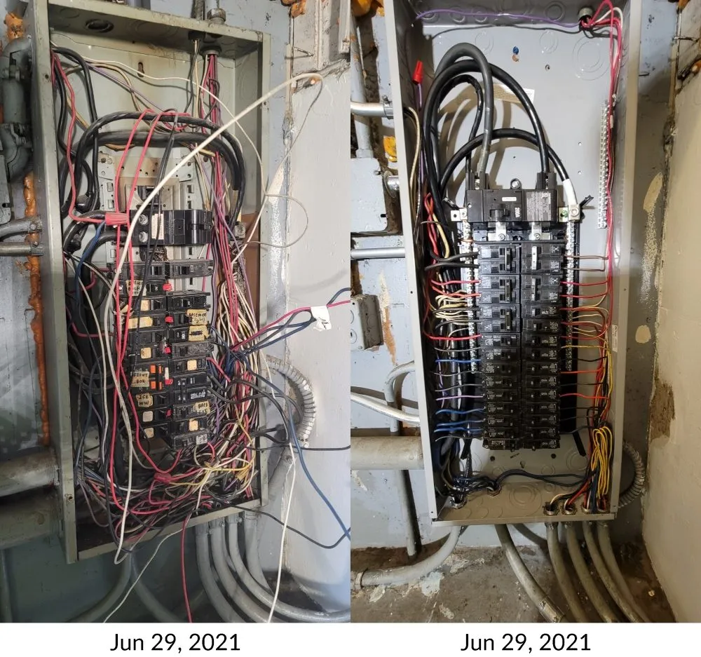 Slide of Miron Electricians